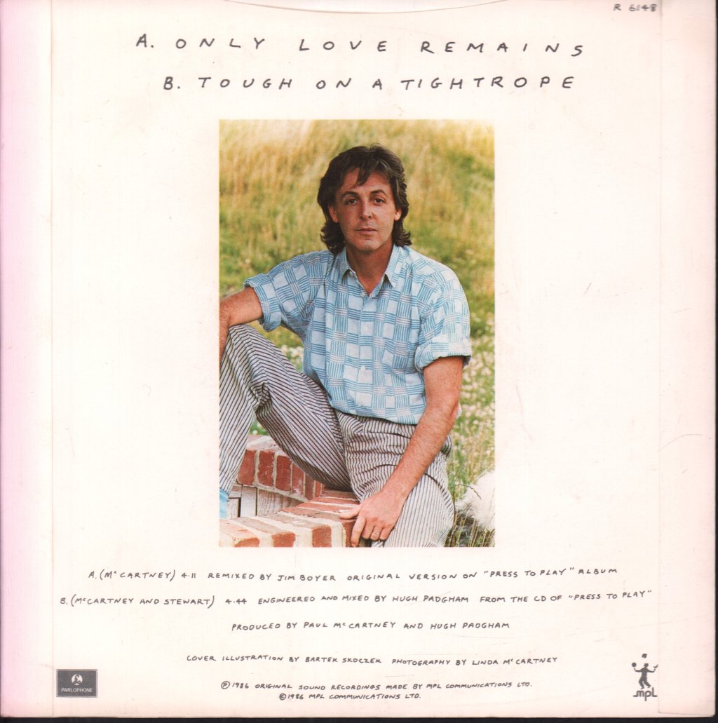 Paul McCartney - Only Love Remains - 7 Inch