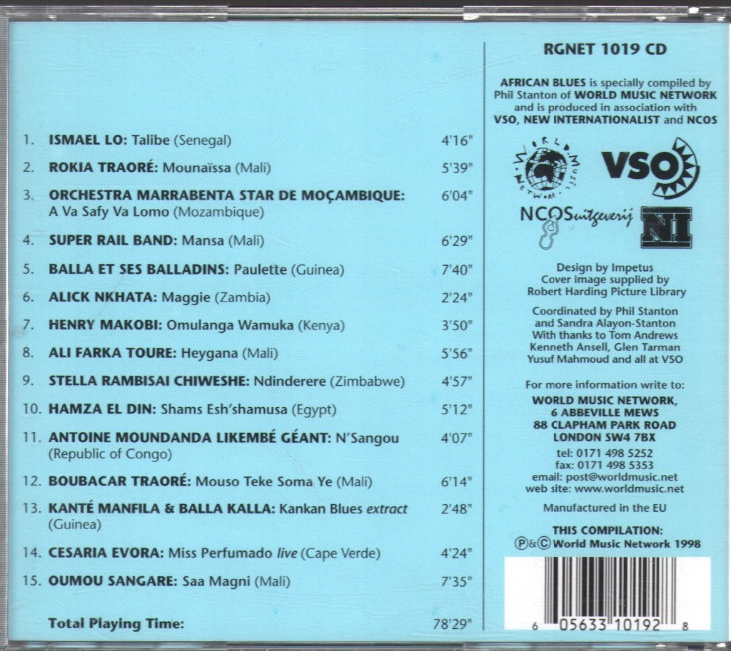 Various Artists - African Blues - Cd