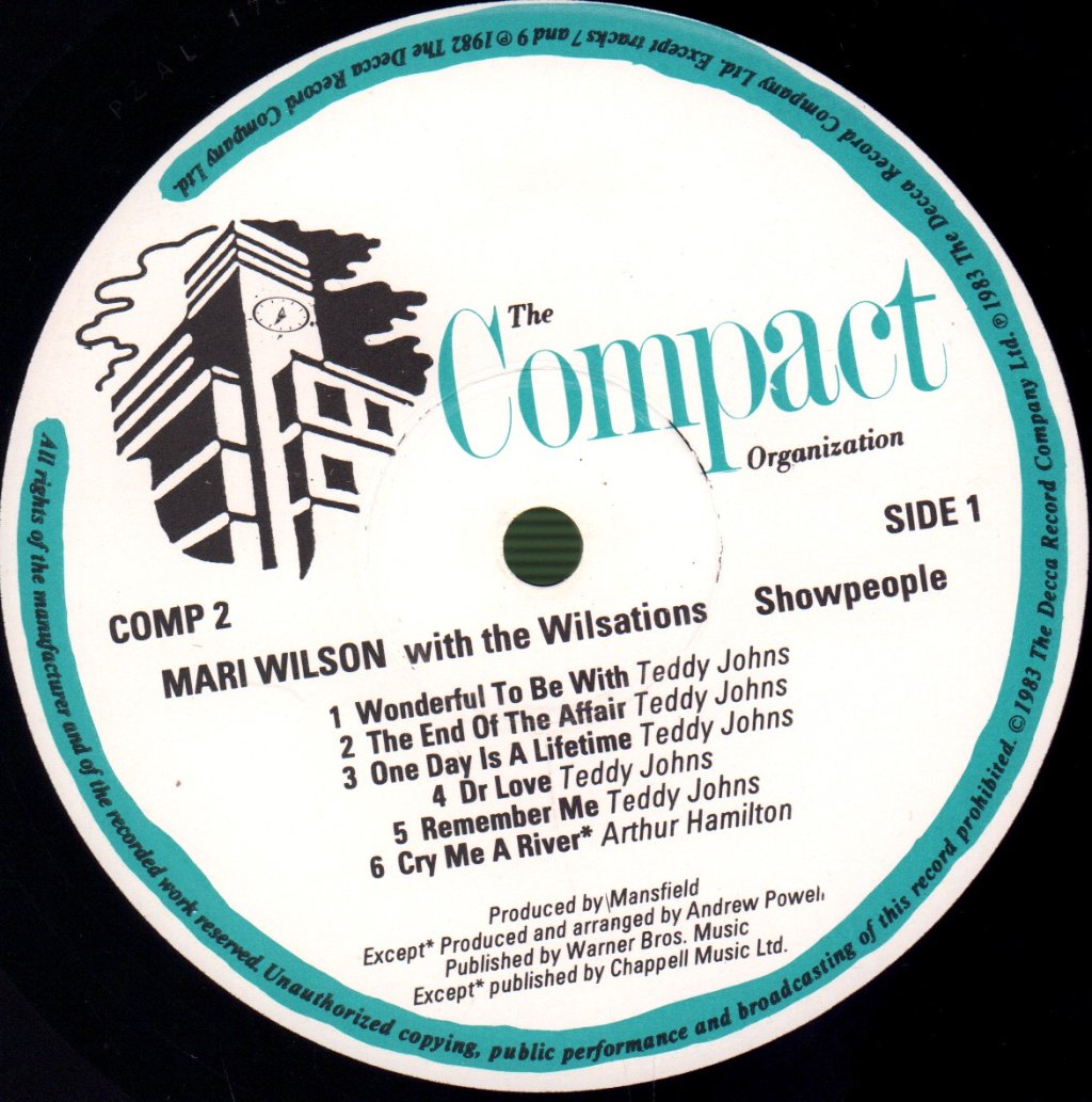 Mari Wilson - Showpeople - Lp