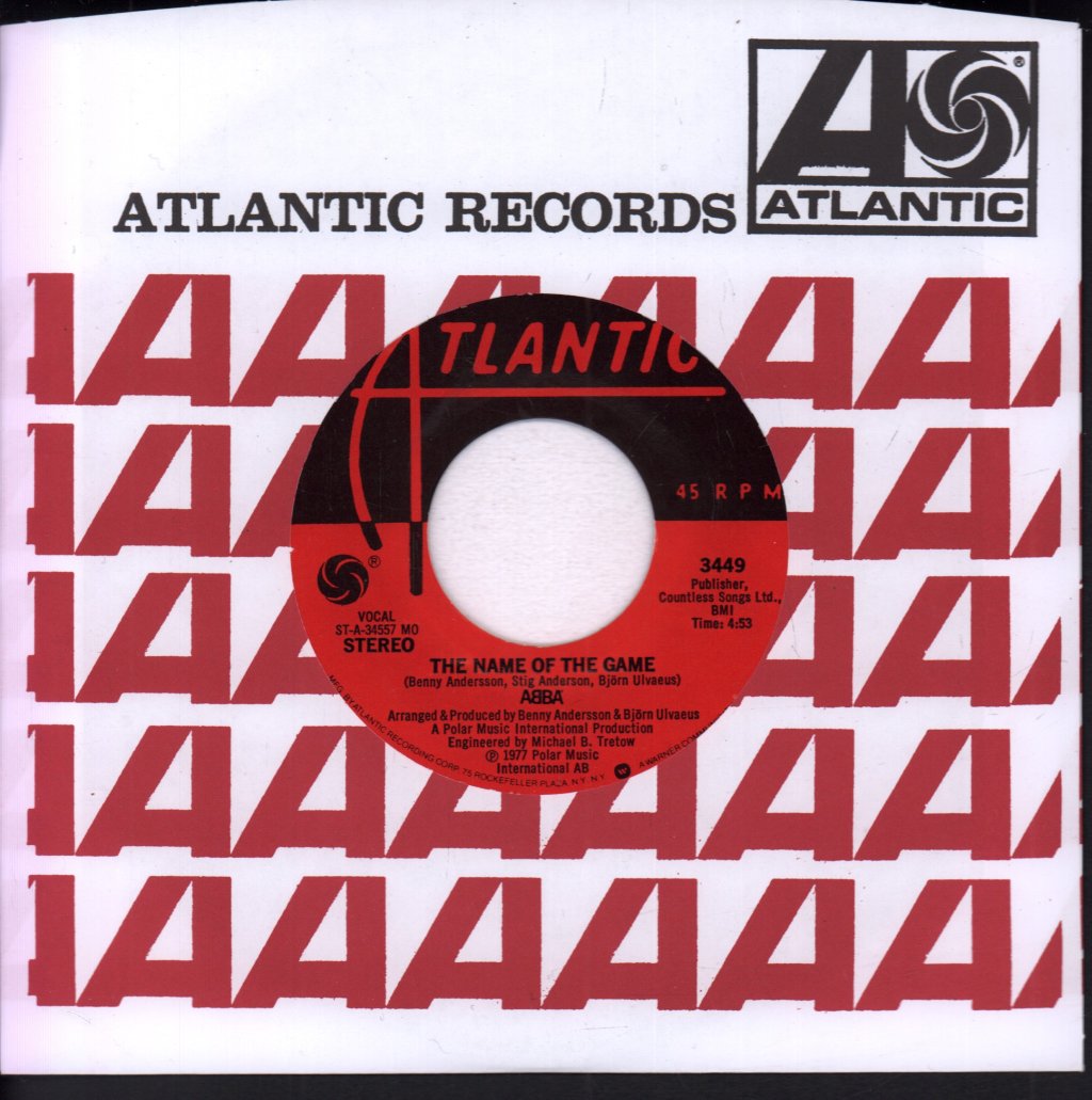 ABBA - Name Of The Game - 7 Inch