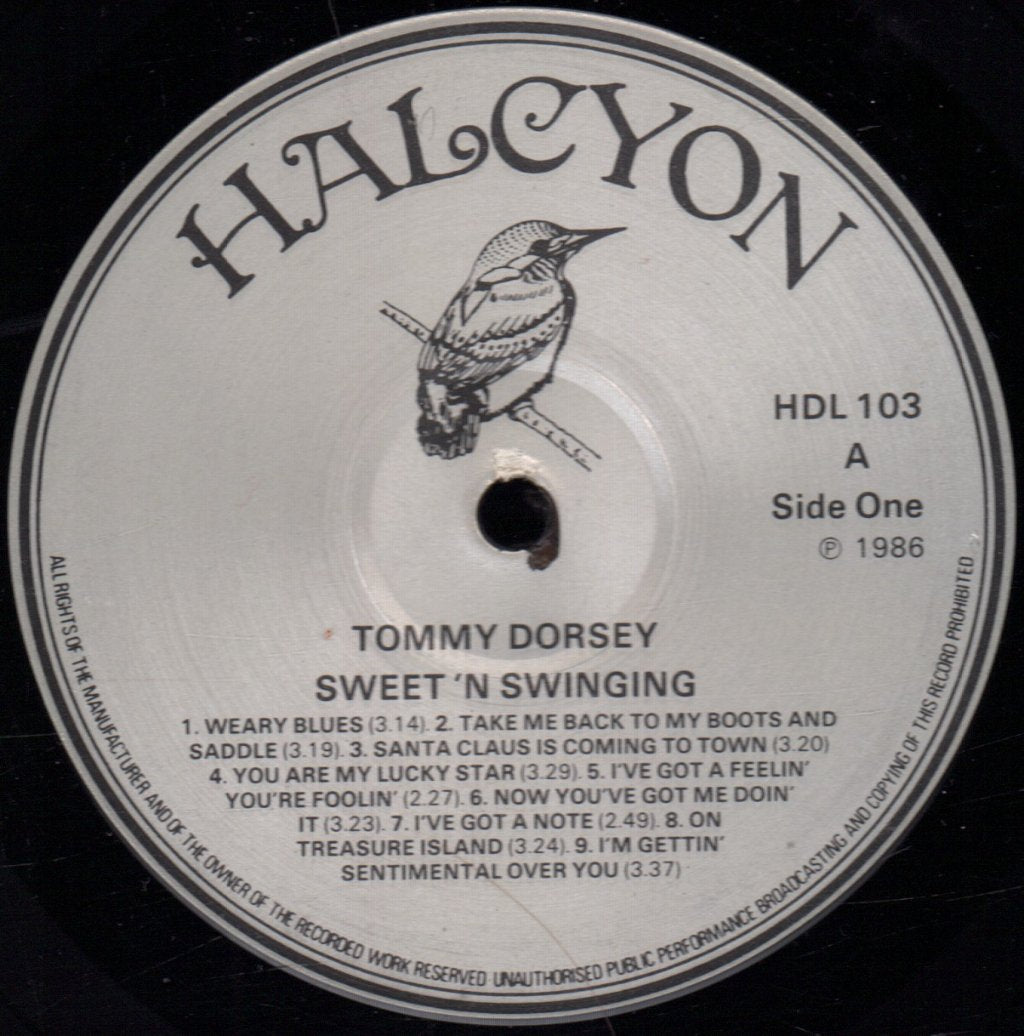 Tommy Dorsey And His Orchestra - Sweet And Swing - Lp