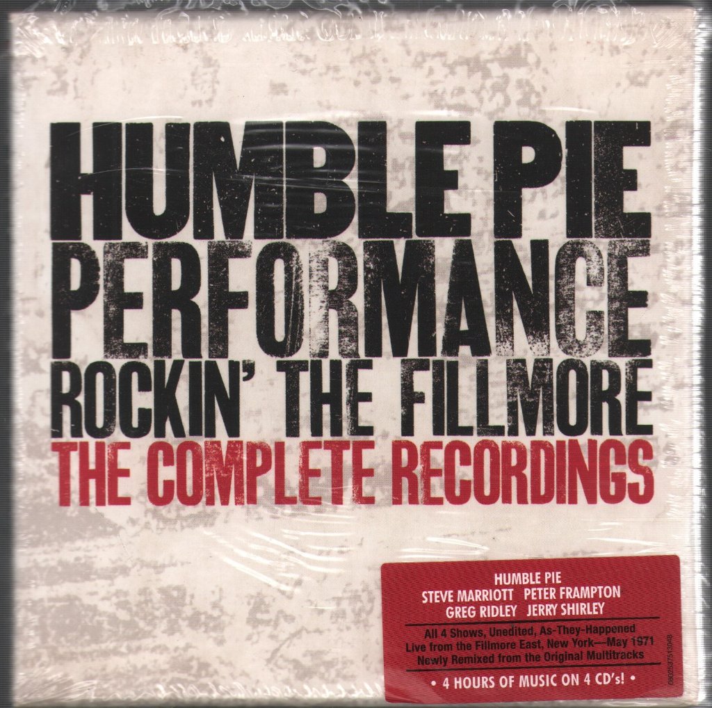 Humble Pie - Performance: Rockin' The Fillmore: The Complete Recordings - Cd Set