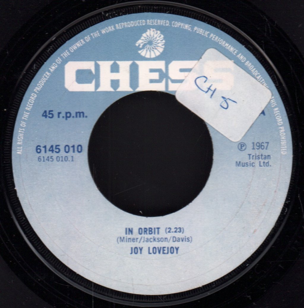 Joy Lovejoy - In Orbit - 7 Inch