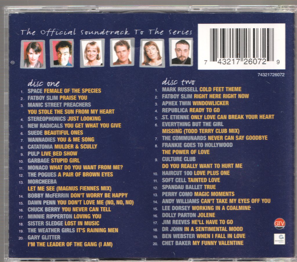 Various Artists - Cold Feet - Original Soundtrack - Double Cd