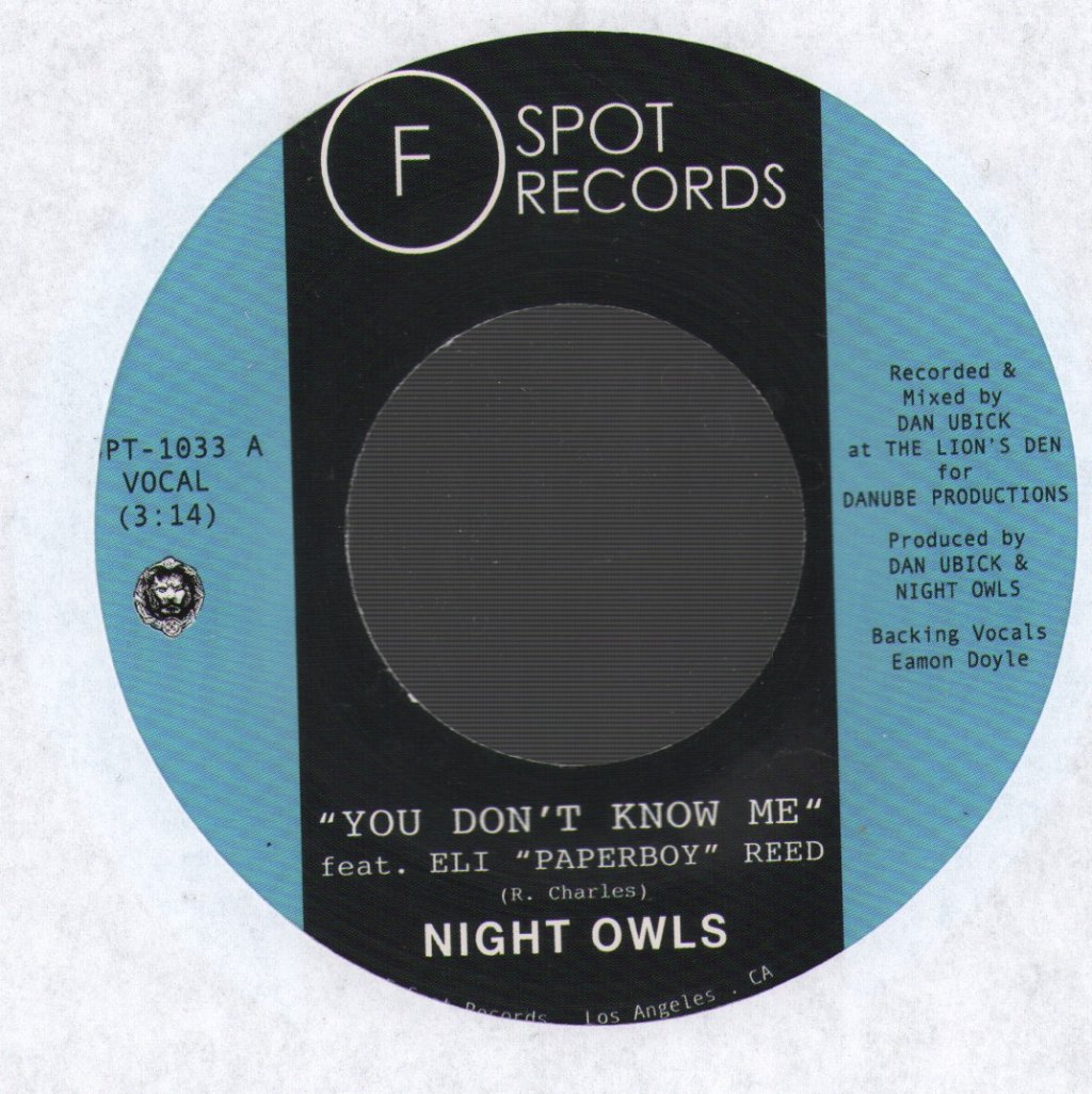 Night Owls feat. Eli Paperboy Reed - You Don't Know Me - 7 Inch