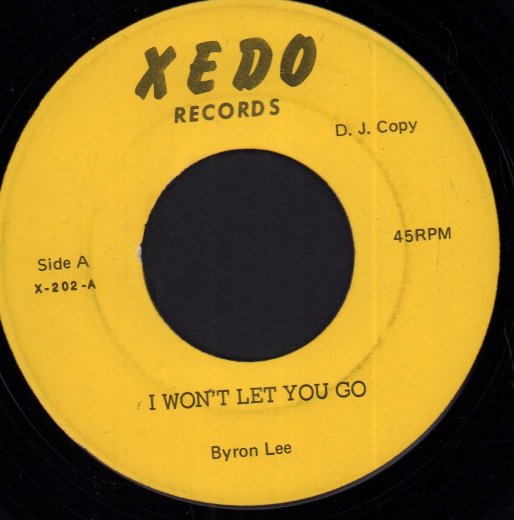 Byron Lee - I Won't Let You Go - 7 Inch