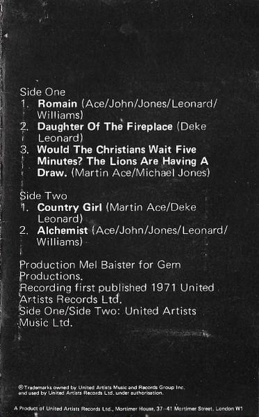 Man - 1970 - Cassette