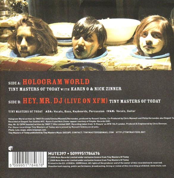 Tiny Masters Of Today - Hologram World - 7 Inch