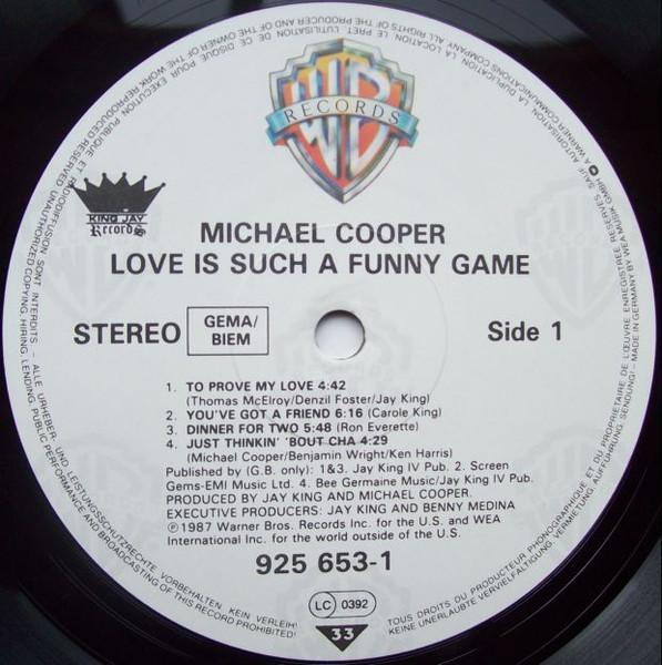 Michael Cooper - Love Is Such A Funny Game - Lp