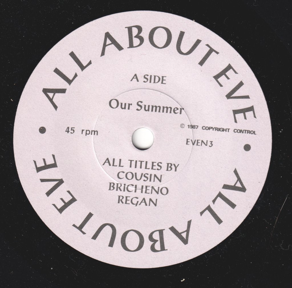All About Eve - Our Summer - 7 Inch