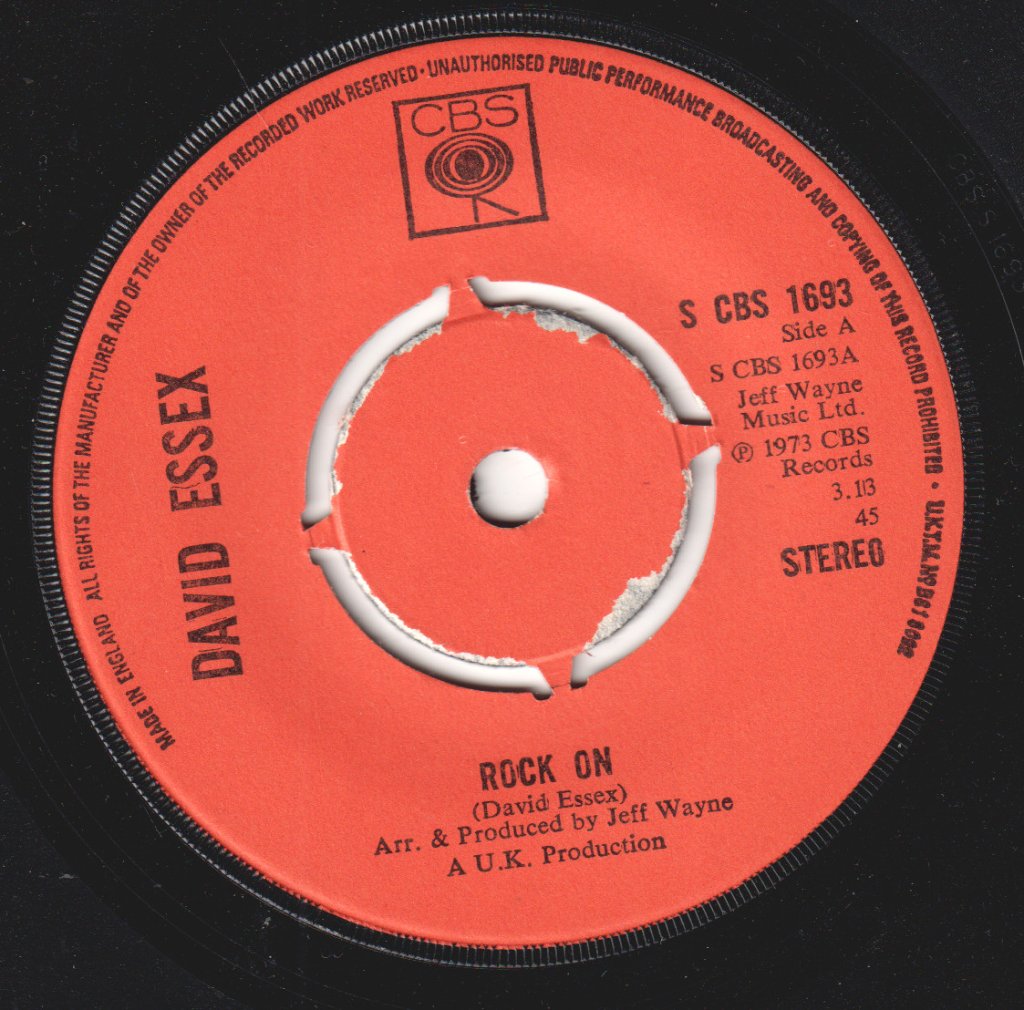 David Essex - Rock On - 7 Inch