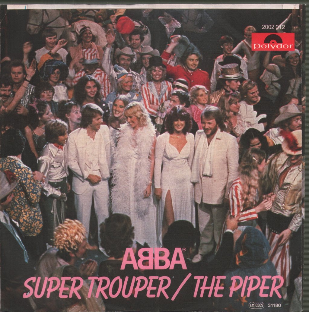 ABBA - Super Trouper/The Piper - 7 Inch