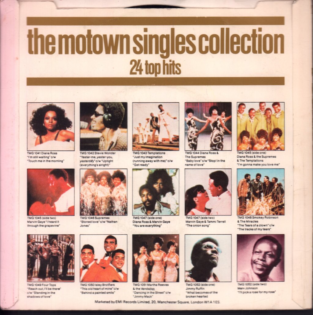 Diana Ross And The Supremes And The Temptations / Marvin Gaye - I'm Gonna Make You Love Me / i heard it through the grapevine - 7 Inch
