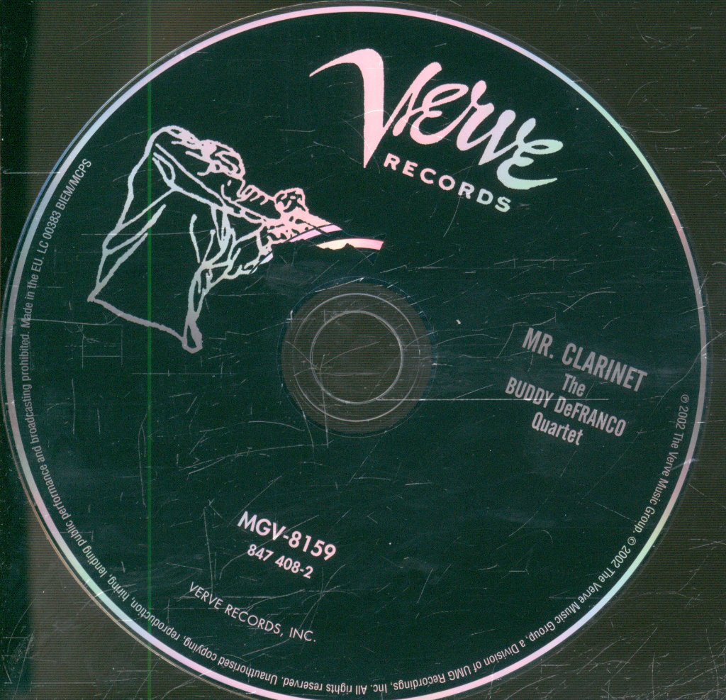 Buddy DeFranco Quartet - Mr. Clarinet - Cd
