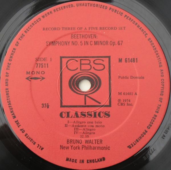 New York Philharmonic - Beethoven The Nine Symphonies - Lp Set