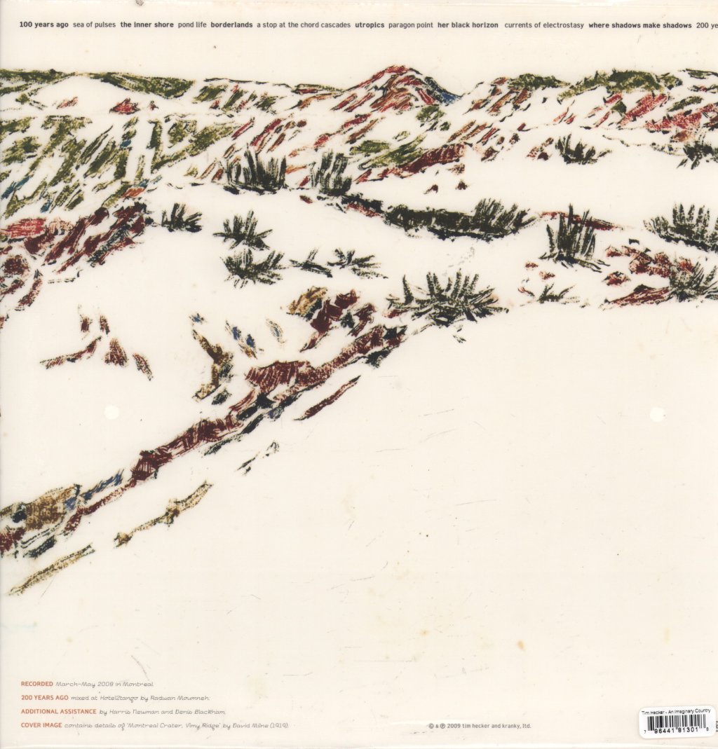Tim Hecker - An Imaginary Country - Double Lp