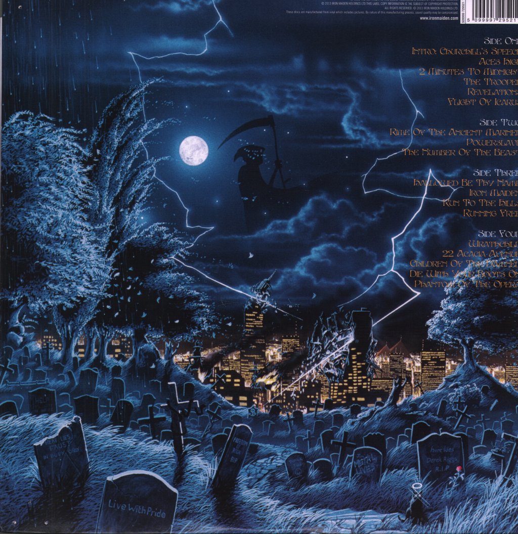 Iron Maiden - Live After Death - Double Lp