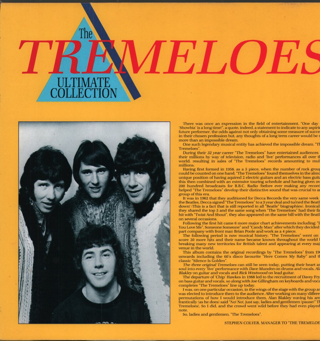 Tremeloes - Ultimate Collection - Double Lp