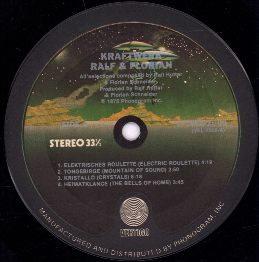 Kraftwerk - Ralf And Florian - Lp