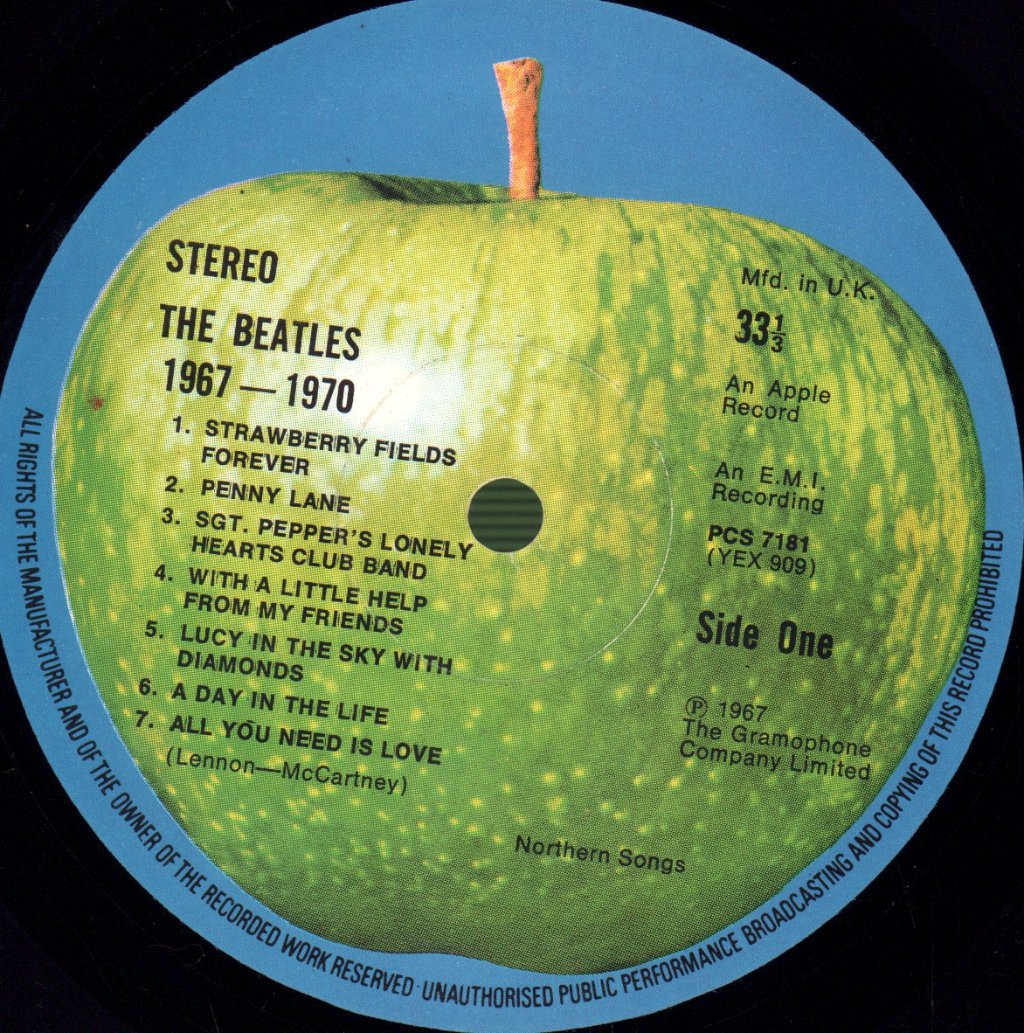 Beatles - 1967-1970 - Double Lp