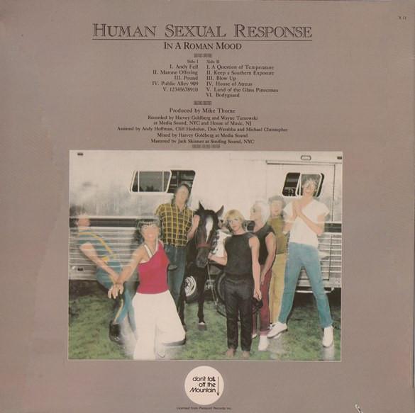 Human Sexual Response - In A Roman Mood - Lp