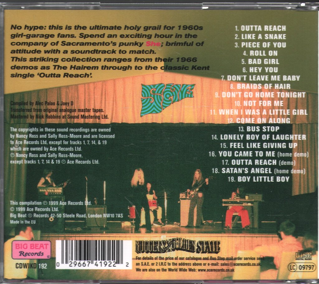 She - She Wants A Piece Of You - Cd