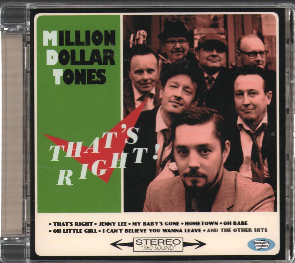 Million Dollar Tones - That's Right! - Cd