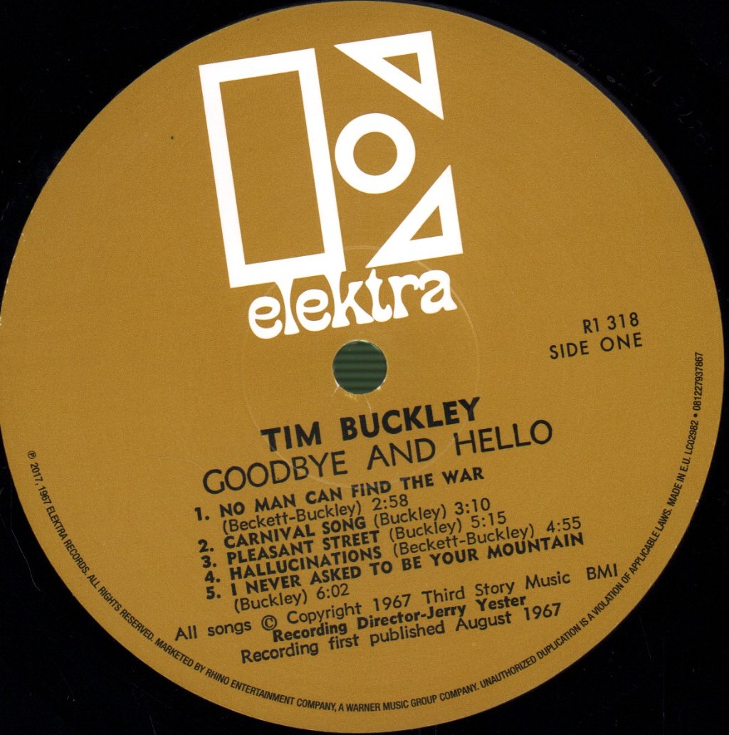 Tim Buckley - Goodbye And Hello - Lp