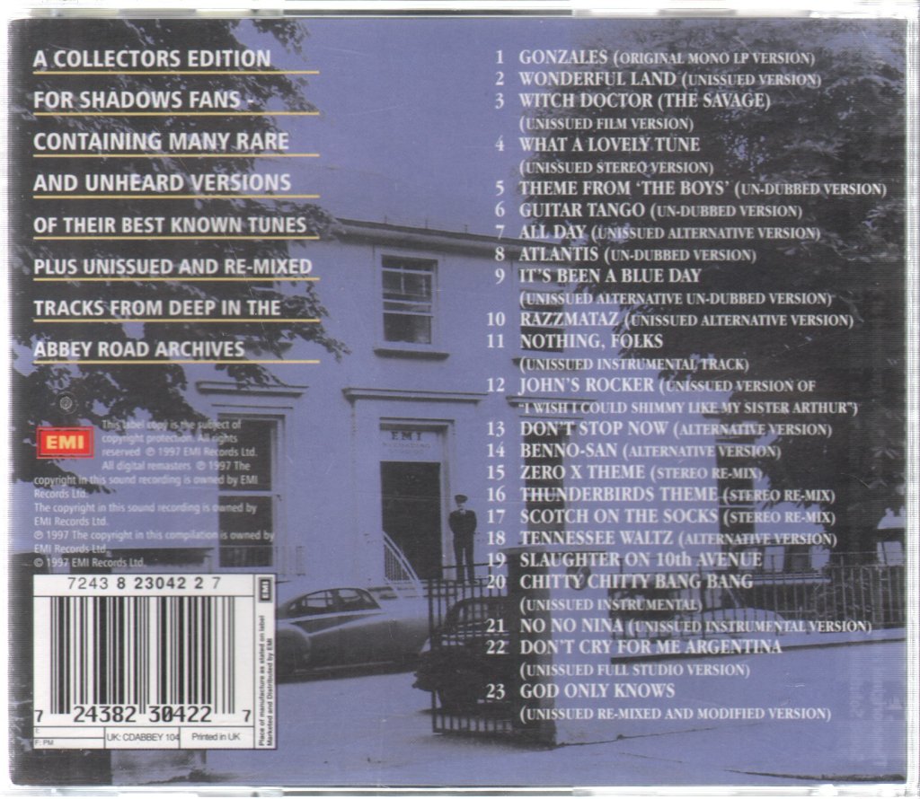 Shadows - At Abbey Road - Cd