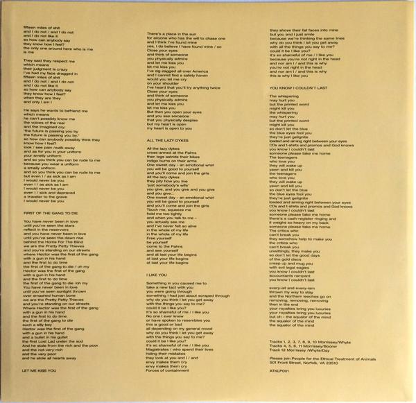 Morrissey - You Are The Quarry - Lp