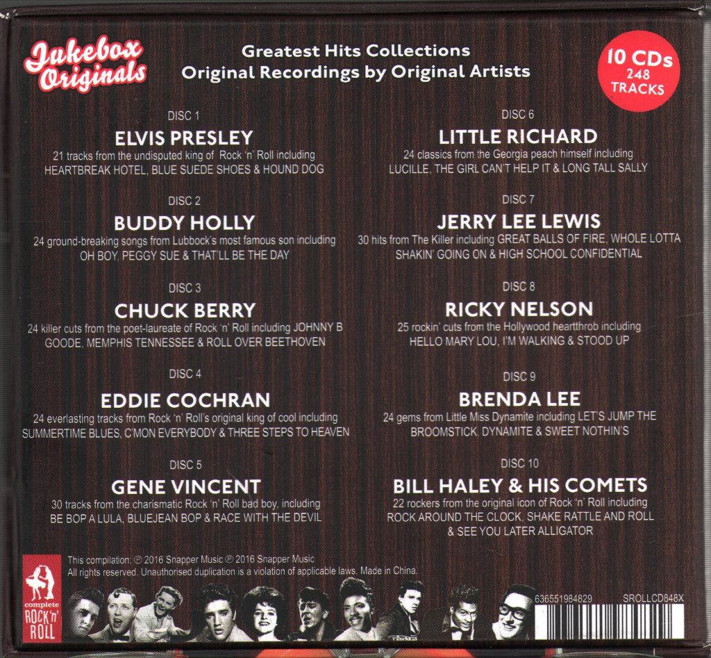 Various Artists - Jukebox Originals - Cd Set
