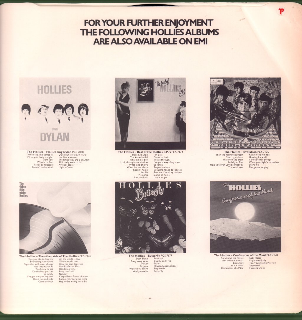 Hollies - 20 Golden Greats - Lp