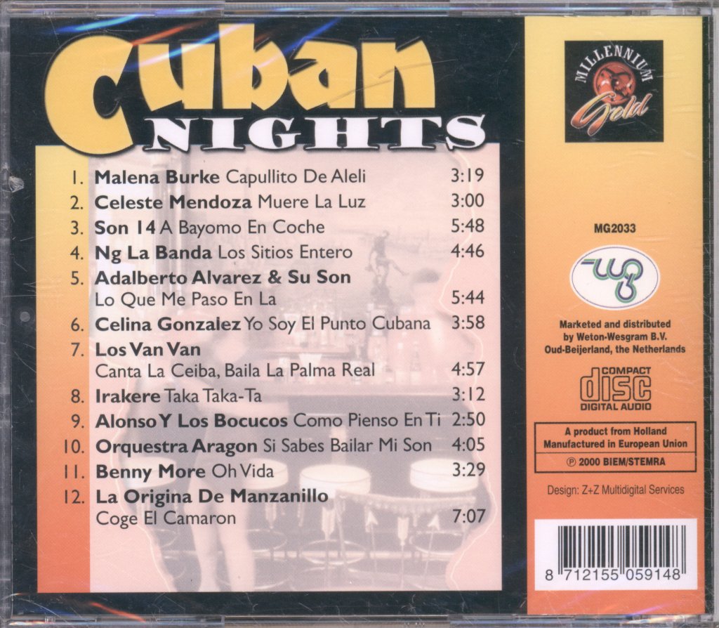 Various Artists - Cuban Nights - Cd