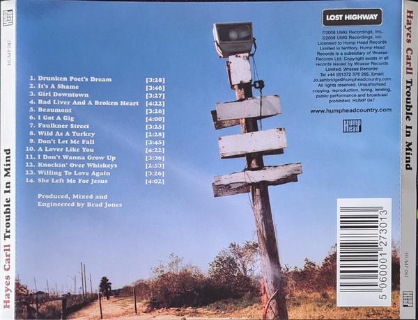Hayes Carll - Trouble In Mind - Cd