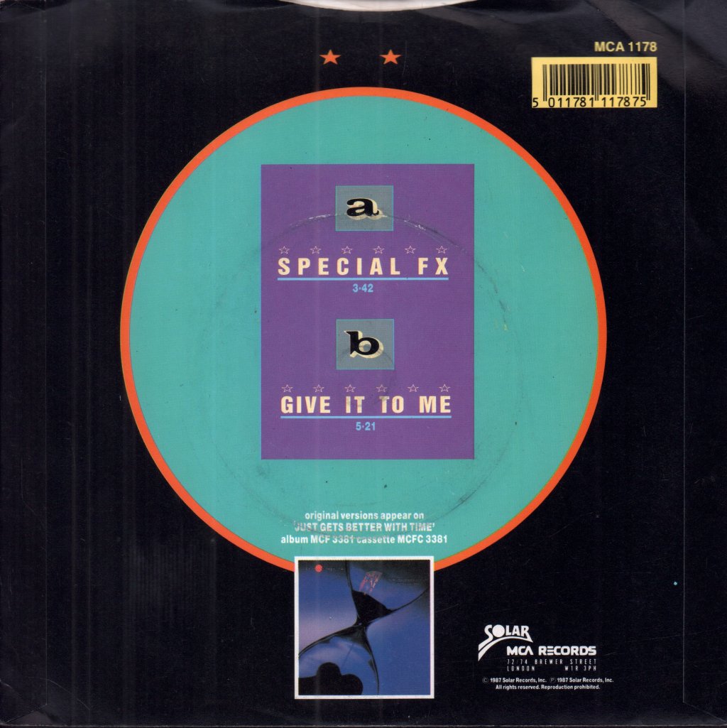 Whispers - Special Fx - 7 Inch