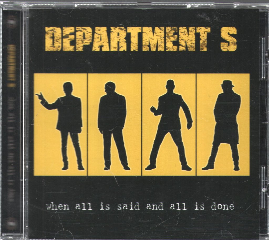 Department S - When All Is Said And All Is Done - Cd