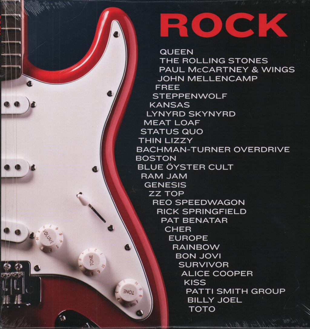 Various Artists - ROCK COMPILATION - Double Lp