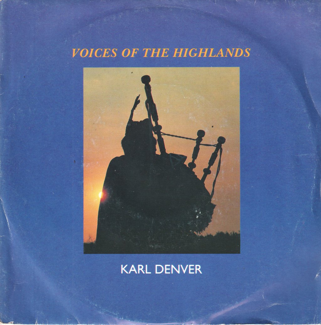 Karl Denver - Voices Of The Highlands - 7 Inch