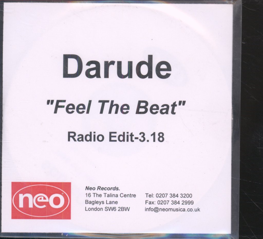 Darude - Feel The Beat - Cdr