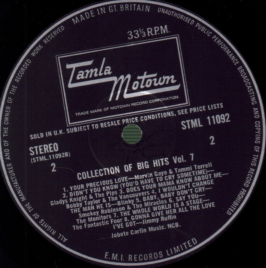 Various Artists - A Collection Of 16 Original Big Hits Vol. 7 - Lp