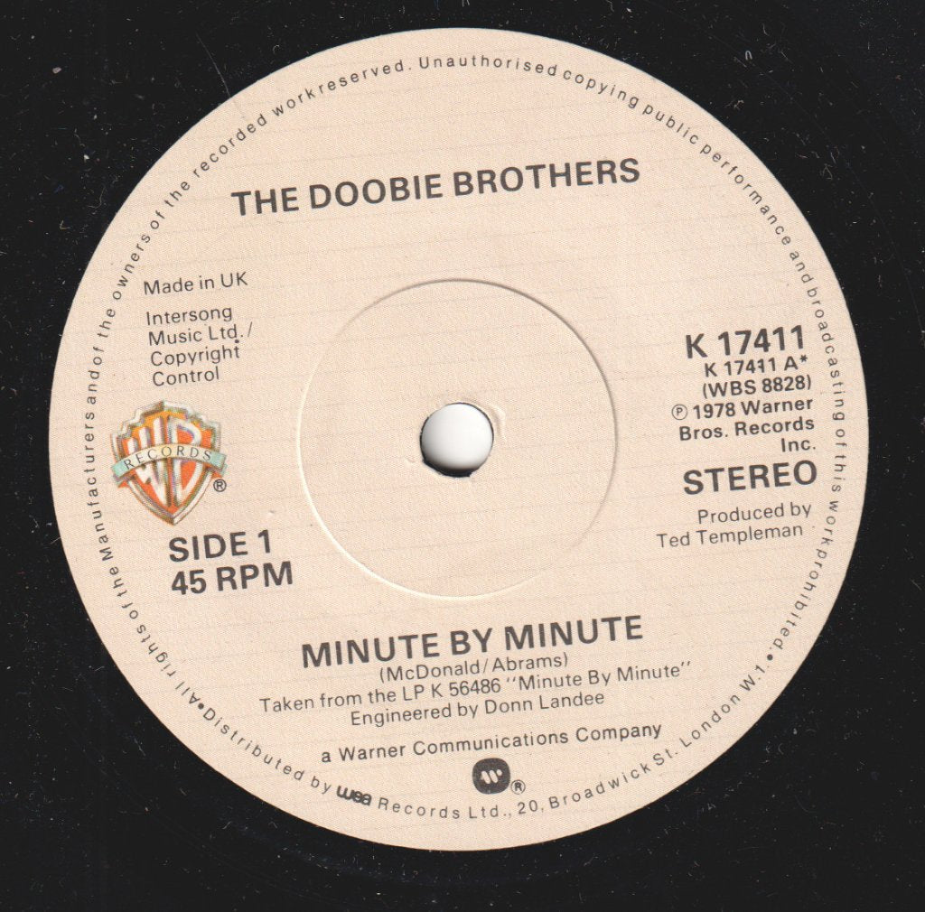 Doobie Brothers - Minute By Minute - 7 Inch