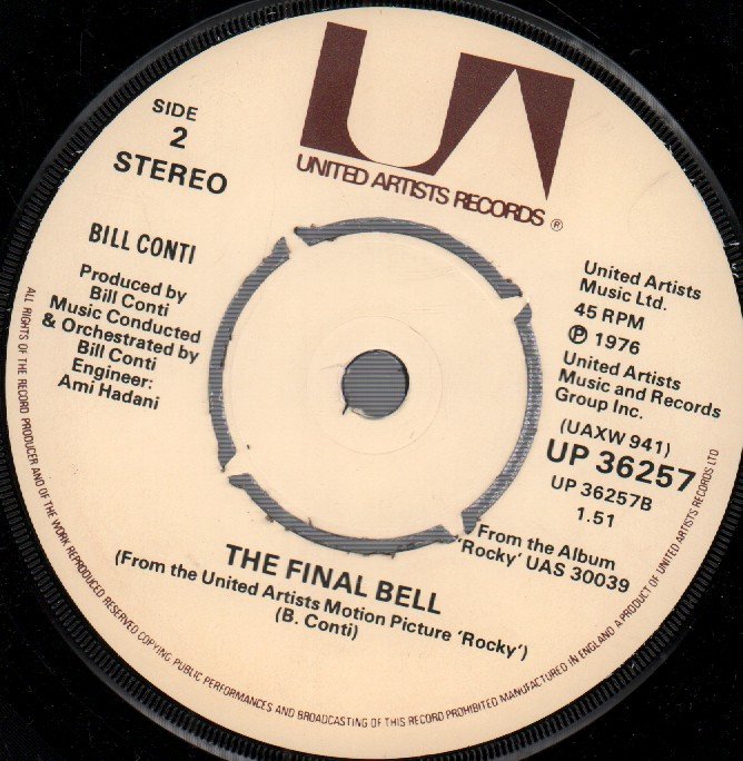 Deetta Little And Nelson Pigford/Bill Conti - You Take My Heart Away/The Final Bell - 7 Inch