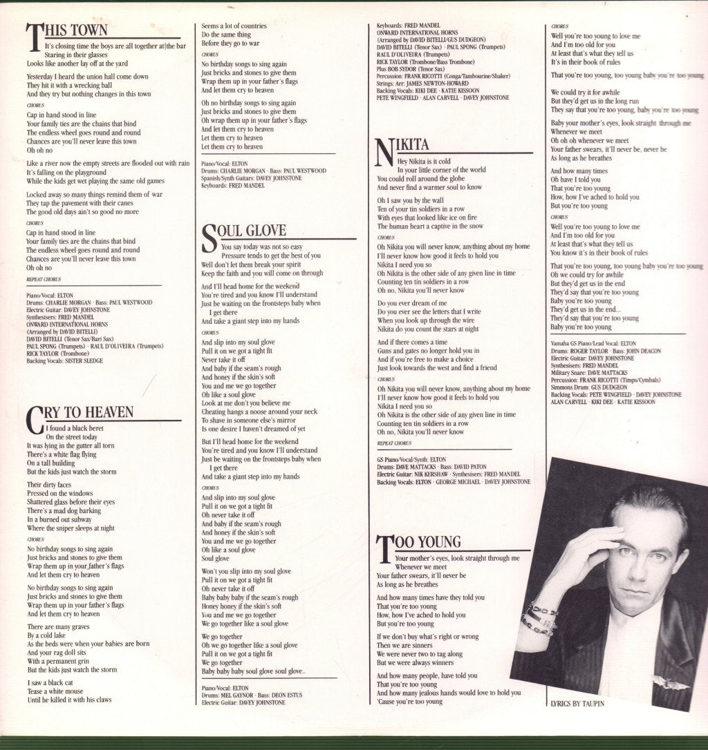 Elton John - Ice On Fire - Lp