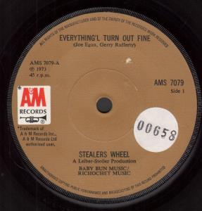 Stealers Wheel - Everything'l Turn Out Fine - 7 Inch