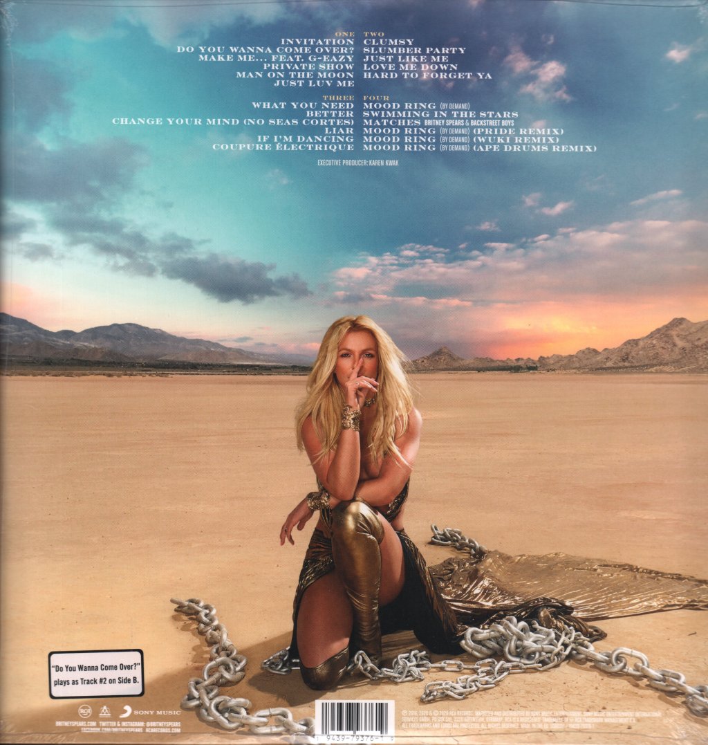 Britney Spears - Glory - Double Lp