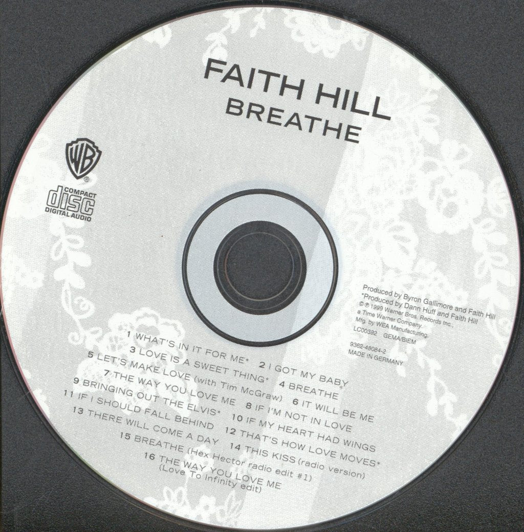 Faith Hill - Breathe - Cd