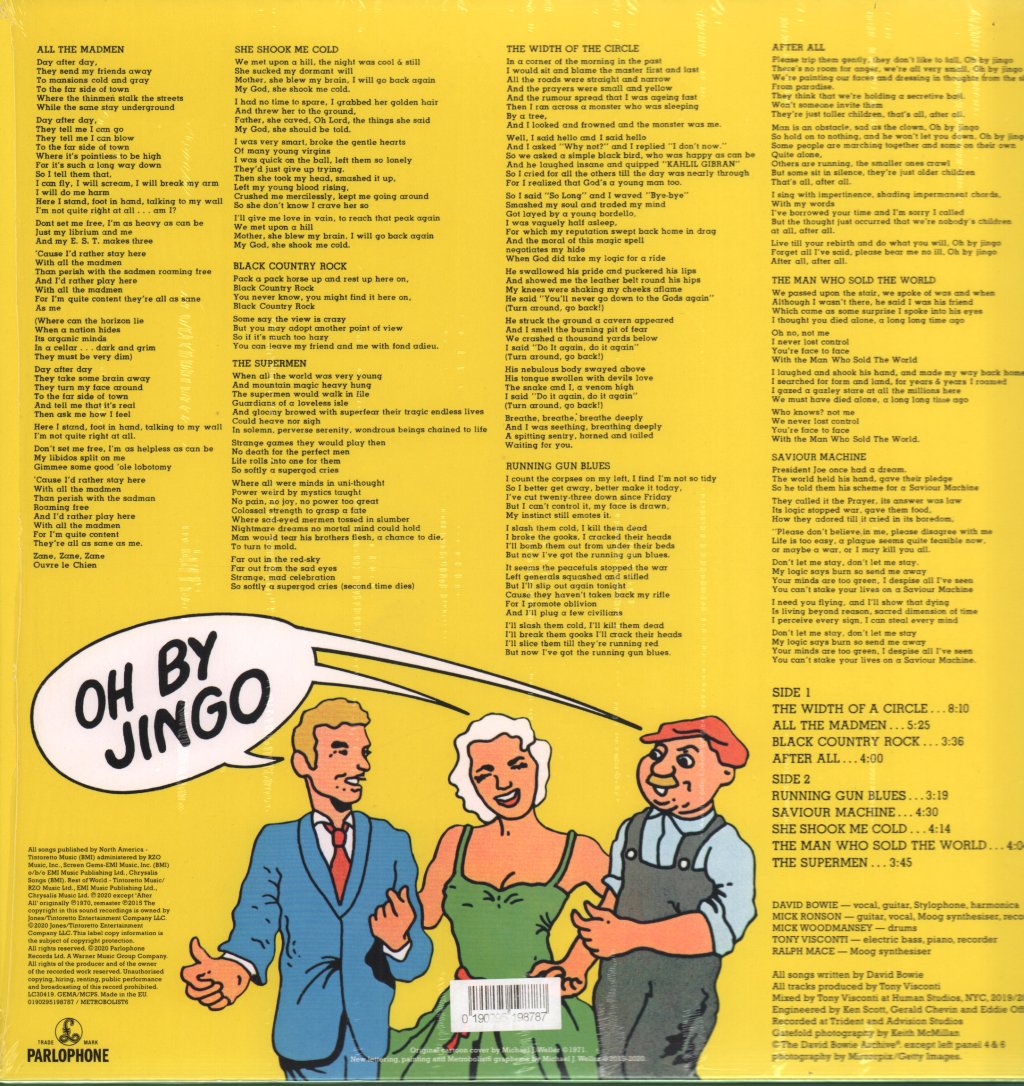 David Bowie - Metrobolist (Nine Songs By David Bowie) - Lp