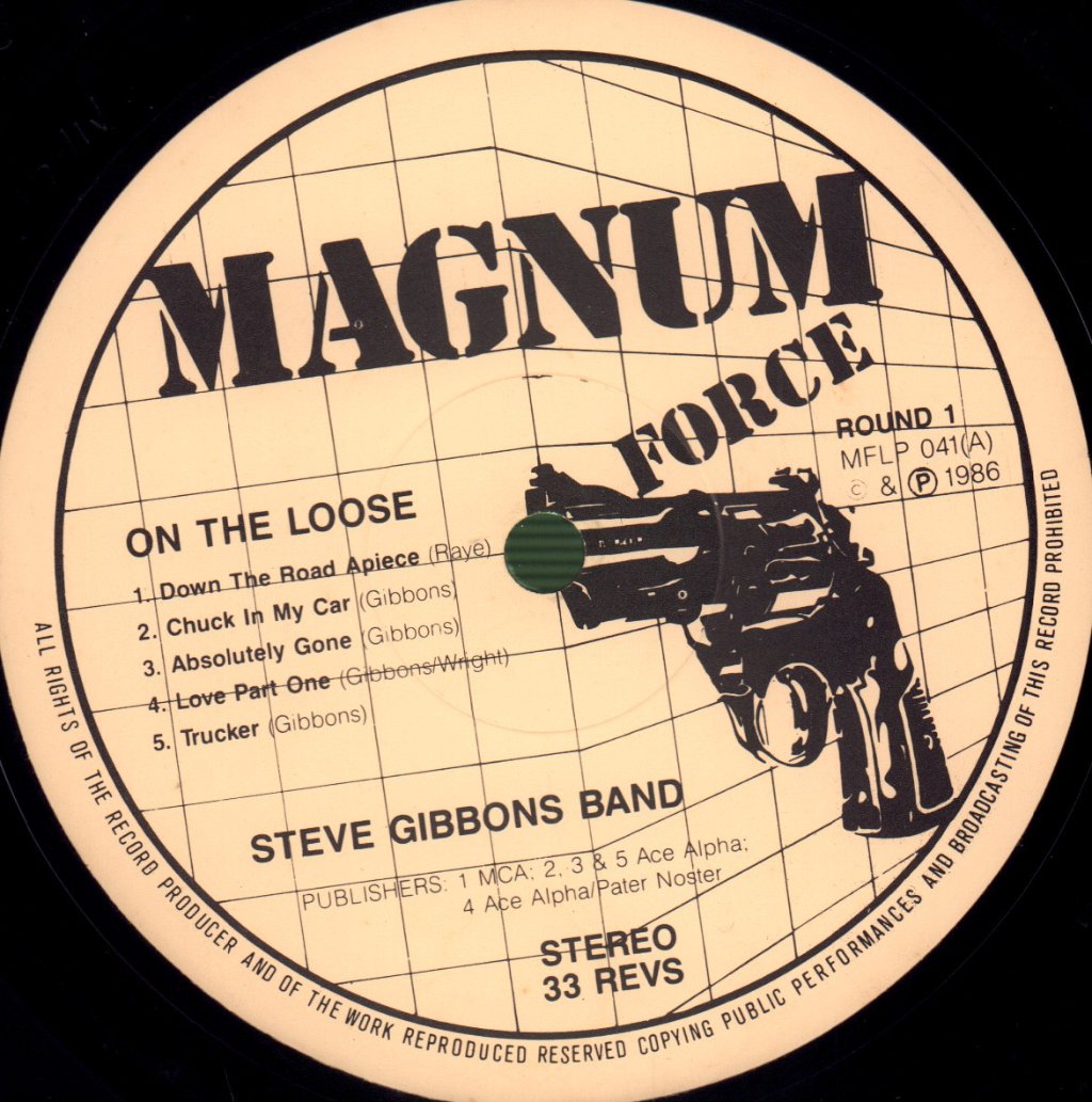 Steve Gibbons Band - On The Loose - Lp
