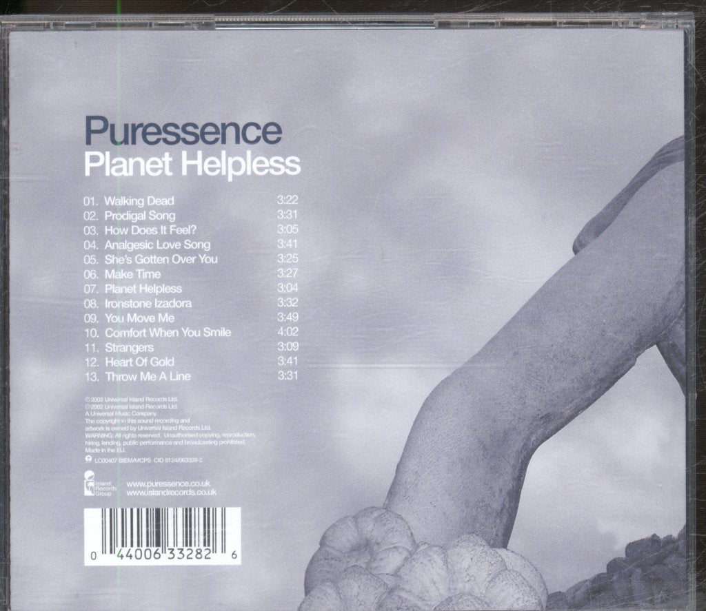 Puressence - Planet Helpless - Cd