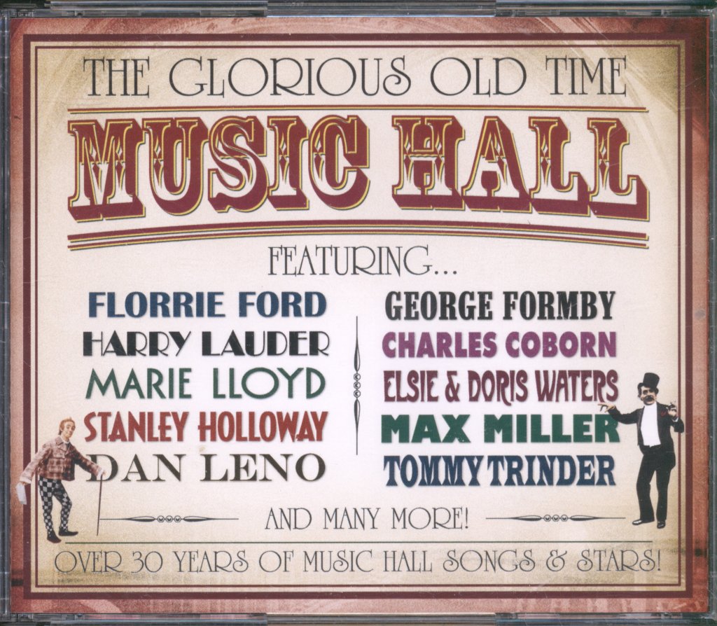 Various Artists - Glorious Old Time Music Hall - Triple Cd